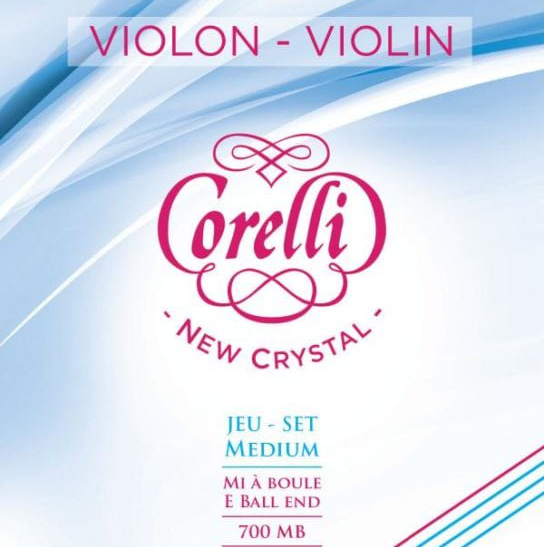Corelli New Crystal violin strings SET