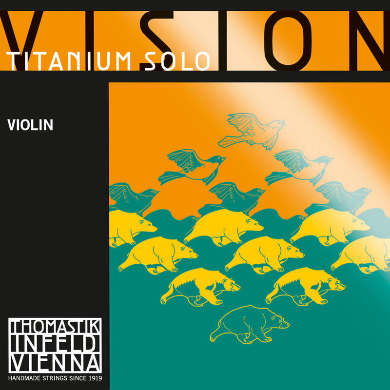 Thomastik Vision Titanium Solo violin strings SET