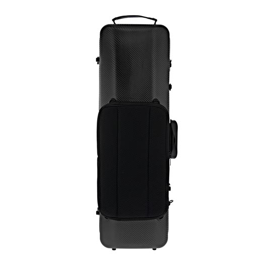 GEWA 'Pure 2.4' oblong violin case 4/4 & 3/4. Black