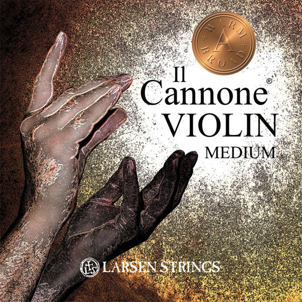 Larsen Il Cannone 'Medium' Warm & Broad violin strings SET