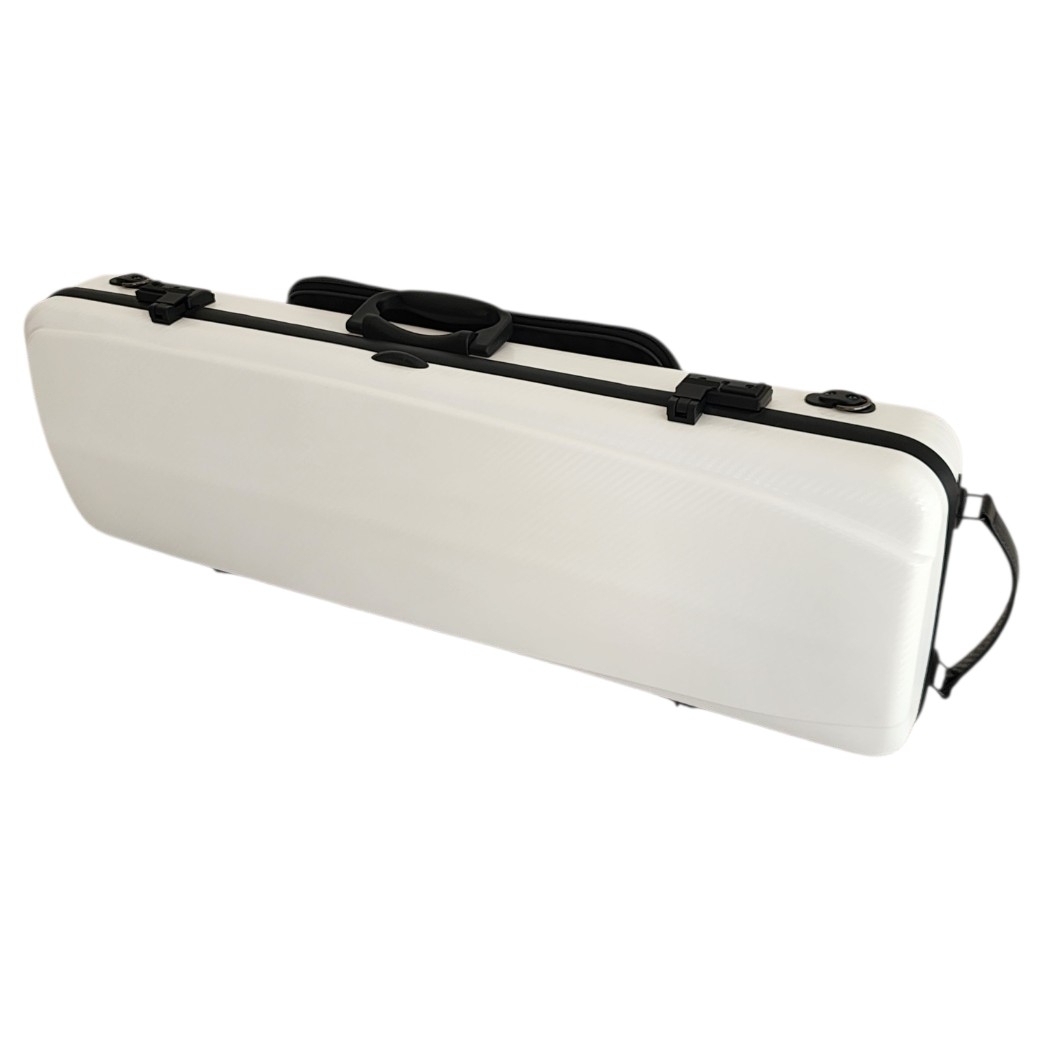 ENDEAVOUR 'White Star' carbon fibre hard shell violin case