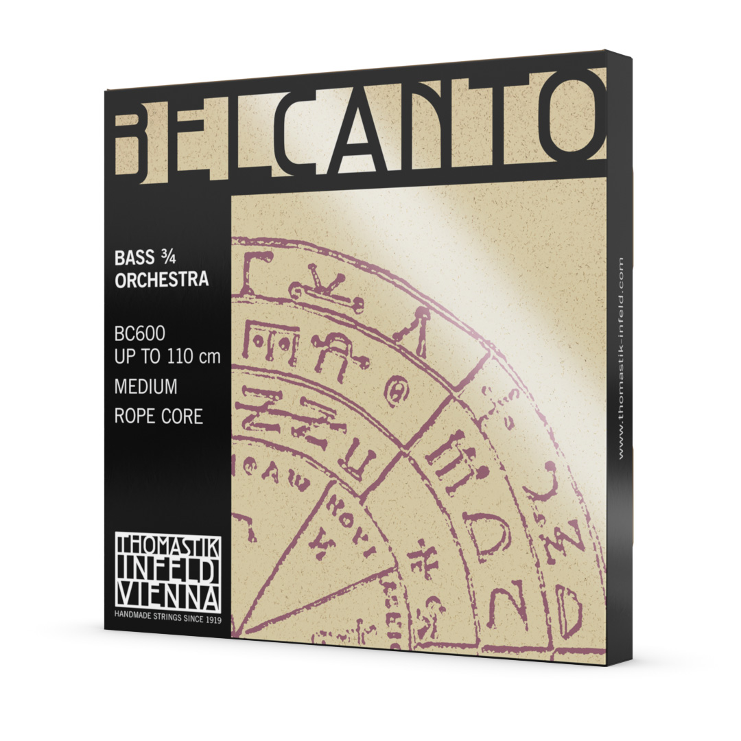 Belcanto 'Orchestra' double bass strings SET