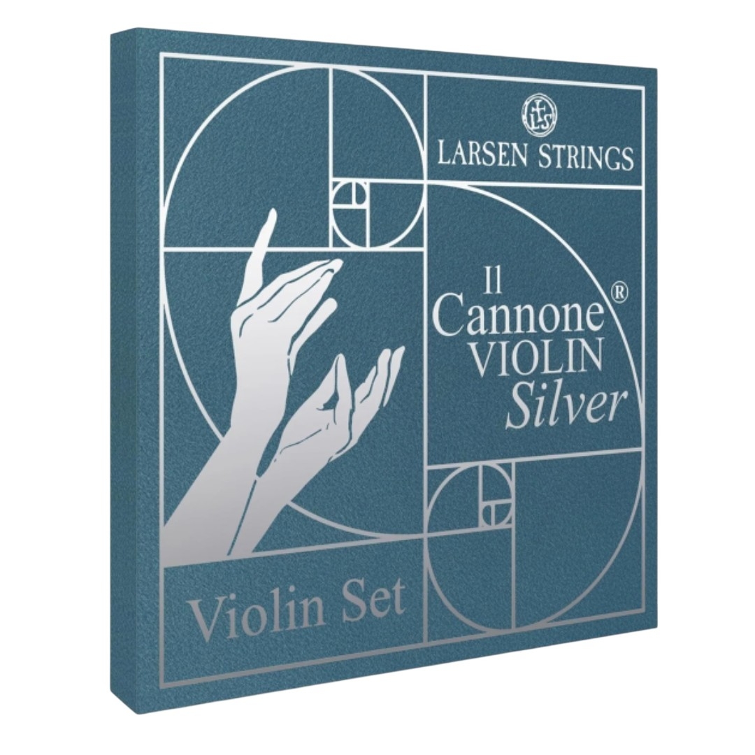 Larsen Il Cannone Silver Violin Strings Set