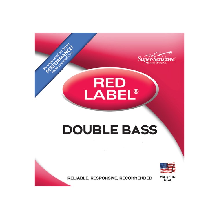 Red Label Double Bass Strings Set